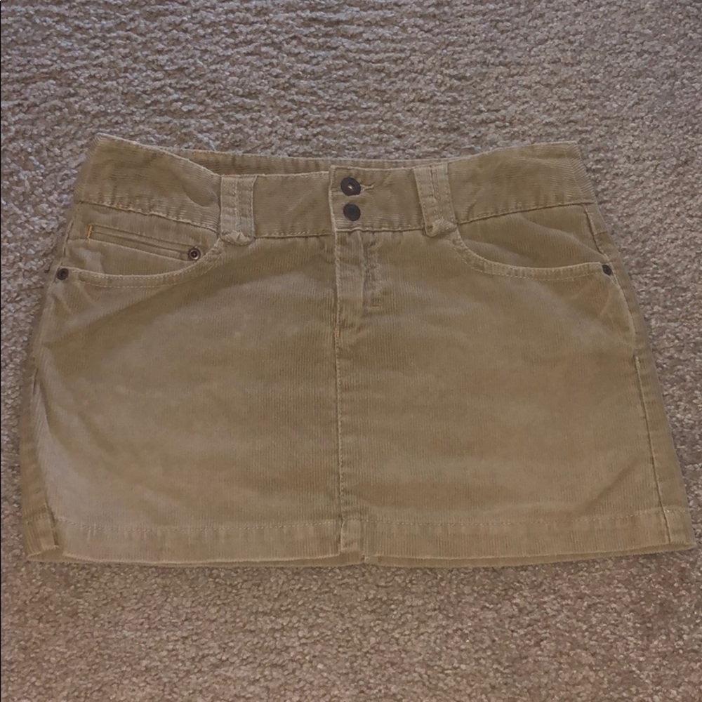 American Eagle corduroy mini skirt